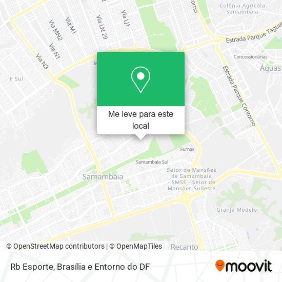 Rb Esporte mapa