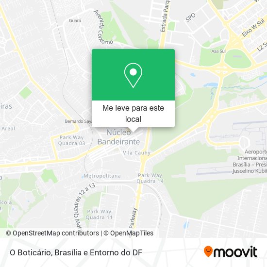 O Boticário mapa