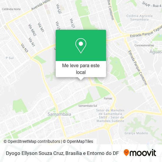 Dyogo Ellyson Souza Cruz mapa