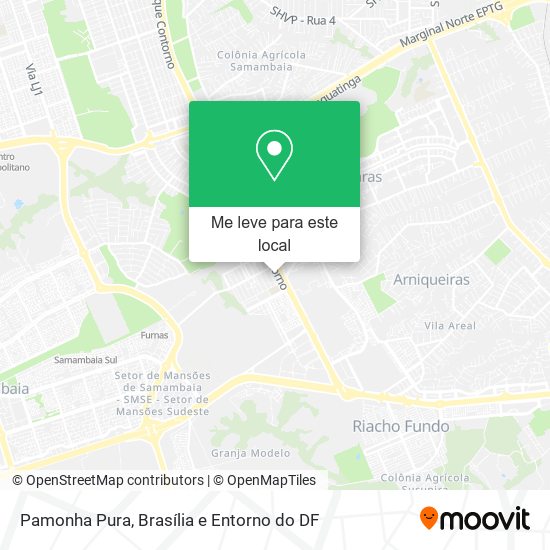Pamonha Pura mapa