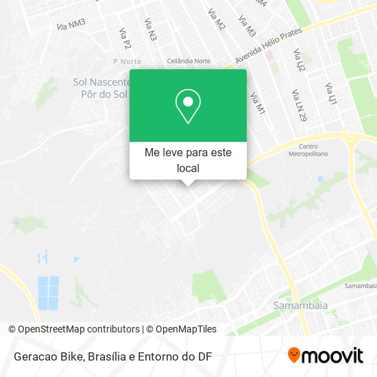 Geracao Bike mapa