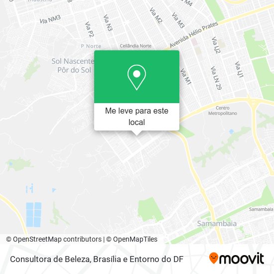 Consultora de Beleza mapa