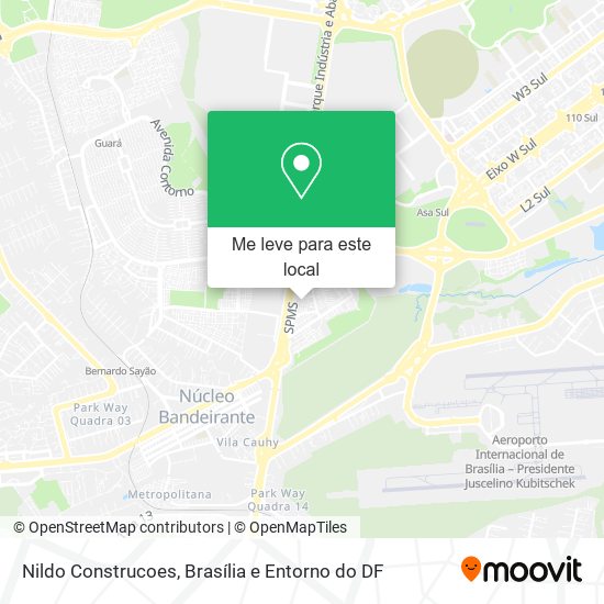 Nildo Construcoes mapa