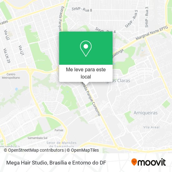 Mega Hair Studio mapa