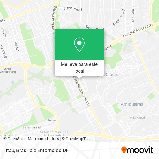 Itaú mapa