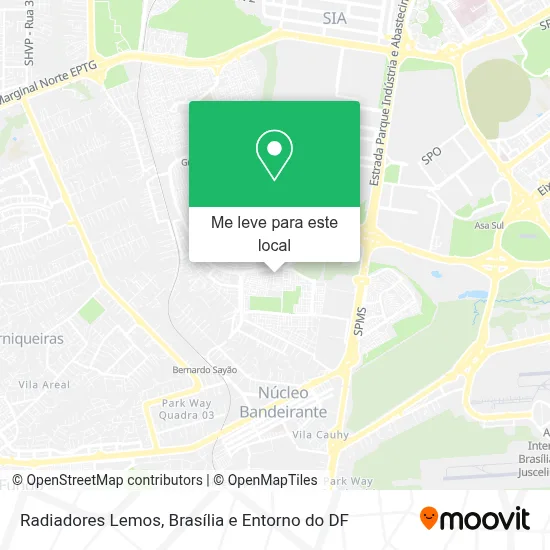 Radiadores Lemos mapa