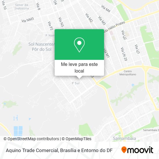 Aquino Trade Comercial mapa