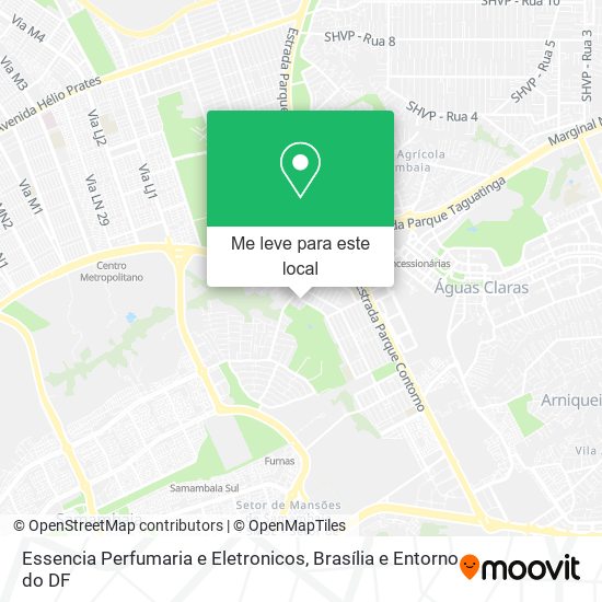 Essencia Perfumaria e Eletronicos mapa