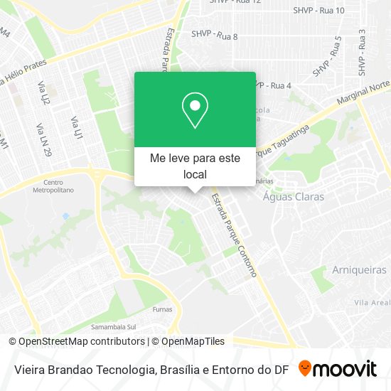 Vieira Brandao Tecnologia mapa