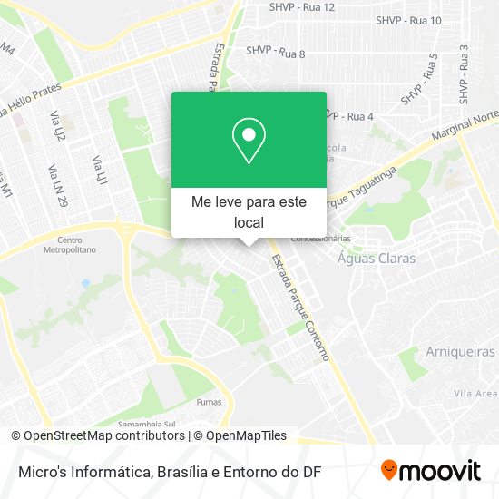 Micro's Informática mapa