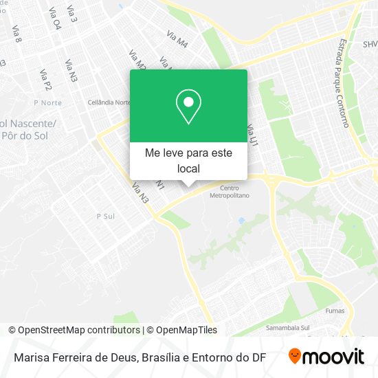 Marisa Ferreira de Deus mapa