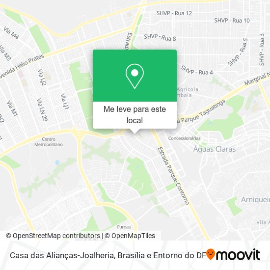 Casa das Alianças-Joalheria mapa