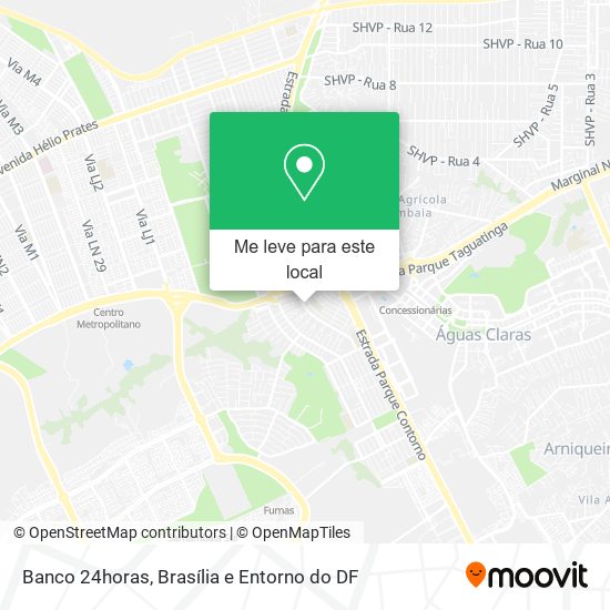 Banco 24horas mapa