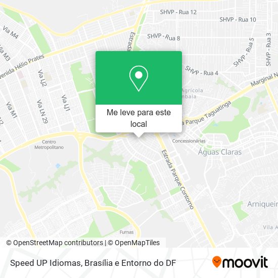 Speed UP Idiomas mapa