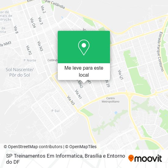 SP Treinamentos Em Informatica mapa