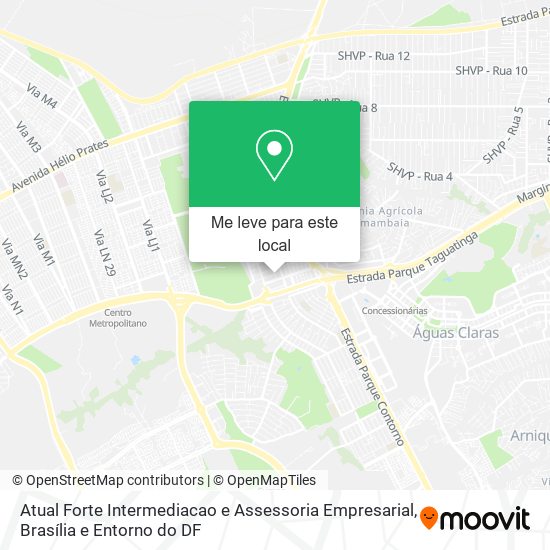 Atual Forte Intermediacao e Assessoria Empresarial mapa