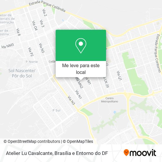 Atelier Lu Cavalcante mapa