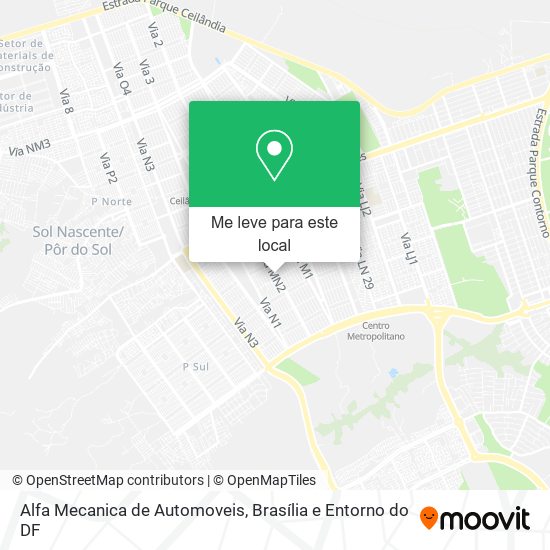 Alfa Mecanica de Automoveis mapa