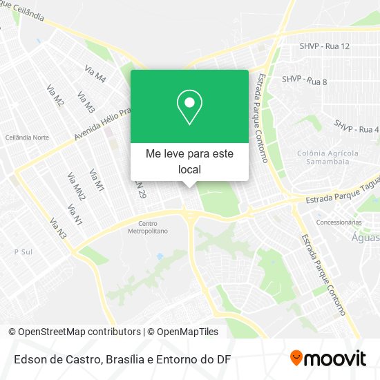 Edson de Castro mapa