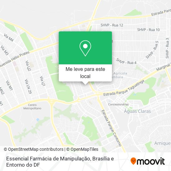 Essencial Farmácia de Manipulação mapa