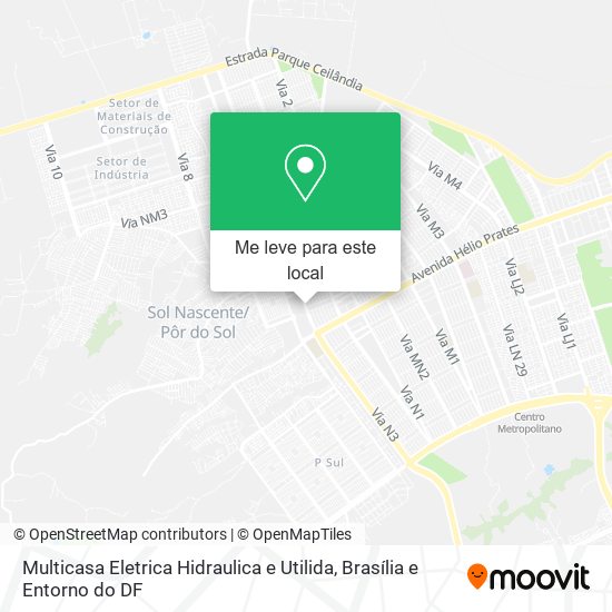 Multicasa Eletrica Hidraulica e Utilida mapa