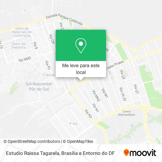 Estudio Raissa Tagarela mapa