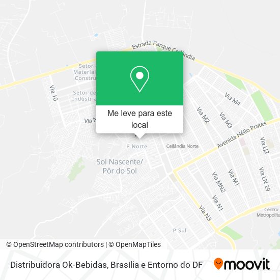 Distribuidora Ok-Bebidas mapa