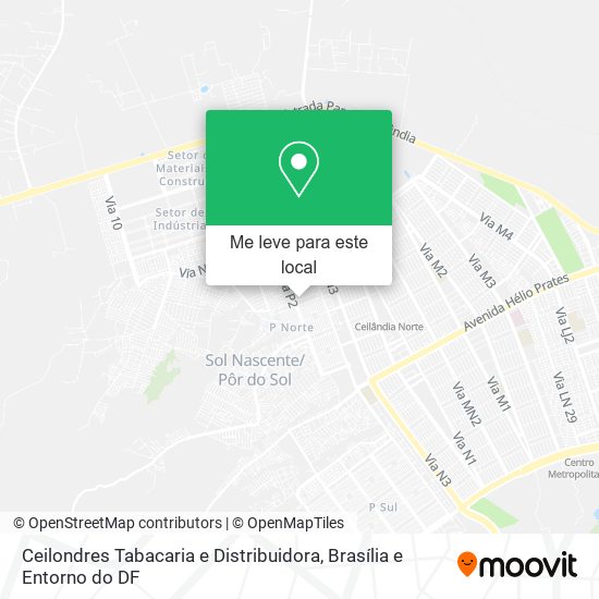 Ceilondres Tabacaria e Distribuidora mapa