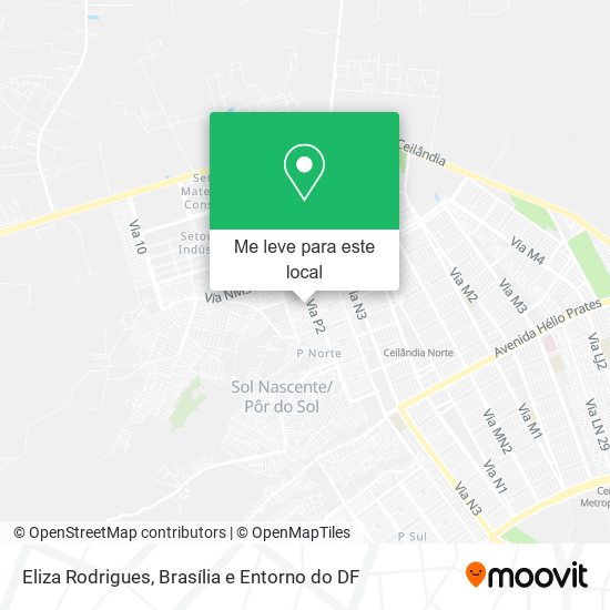 Eliza Rodrigues mapa