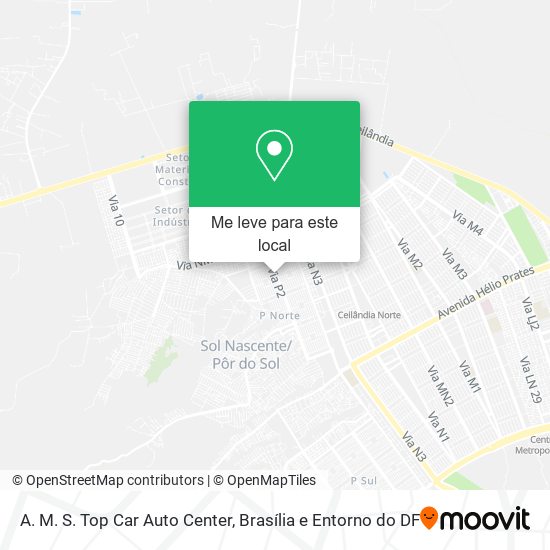 A. M. S. Top Car Auto Center mapa