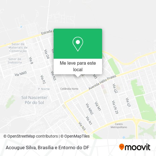 Acougue Silva mapa