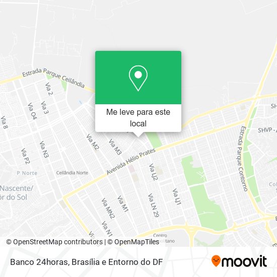 Banco 24horas mapa