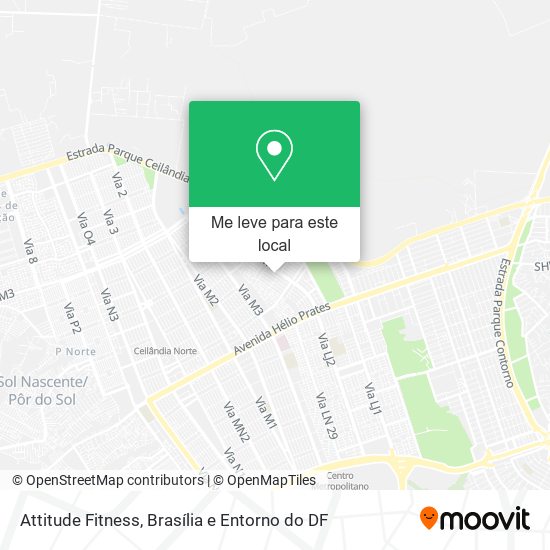 Attitude Fitness mapa