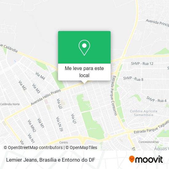 Lemier Jeans mapa