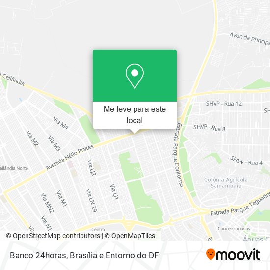 Banco 24horas mapa