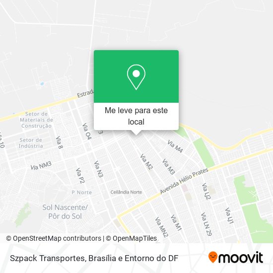 Szpack Transportes mapa