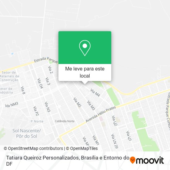 Tatiara Queiroz Personalizados mapa