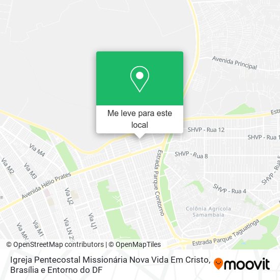 Igreja Pentecostal Missionária Nova Vida Em Cristo mapa