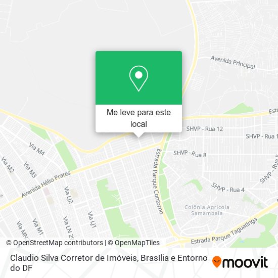 Claudio Silva Corretor de Imóveis mapa