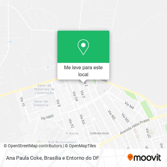 Ana Paula Coke mapa