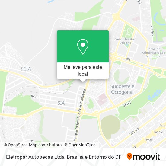 Eletropar Autopecas Ltda mapa