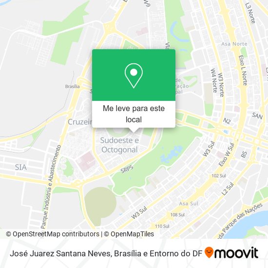 José Juarez Santana Neves mapa