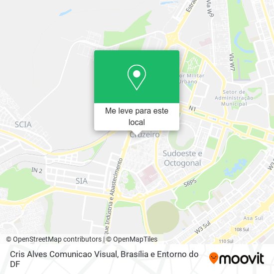 Cris Alves Comunicao Visual mapa