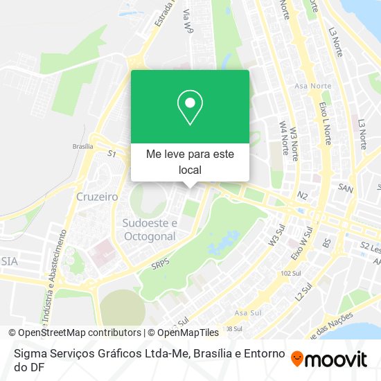 Sigma Serviços Gráficos Ltda-Me mapa