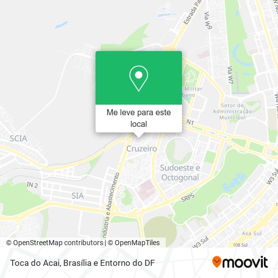 Toca do Acai mapa