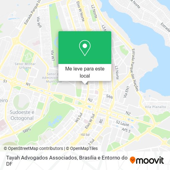 Tayah Advogados Associados mapa