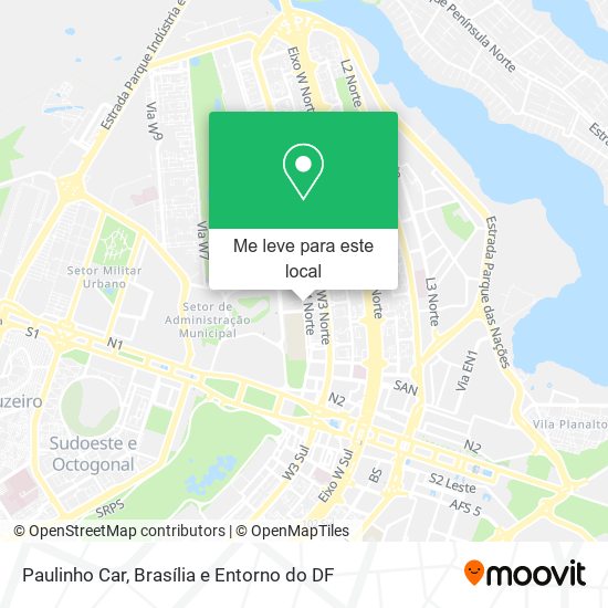 Paulinho Car mapa
