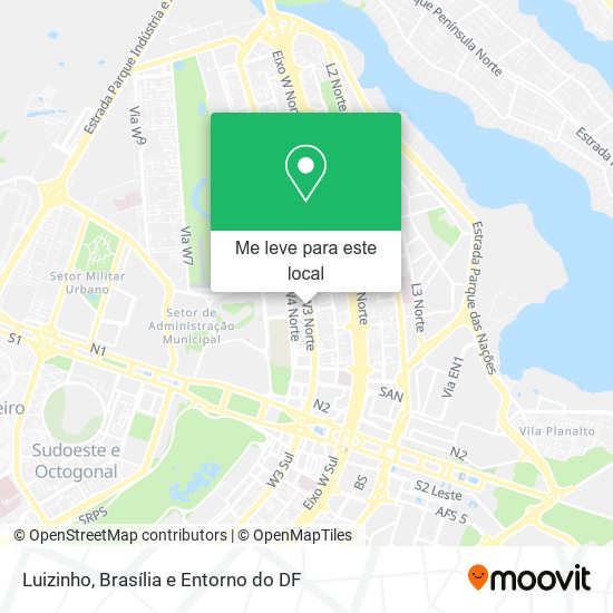 Luizinho mapa