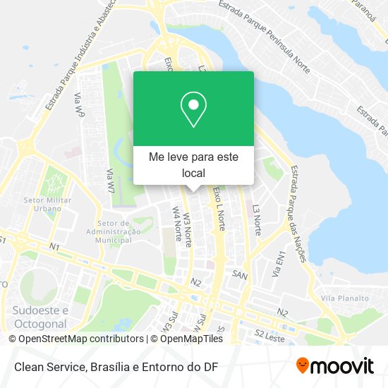 Clean Service mapa