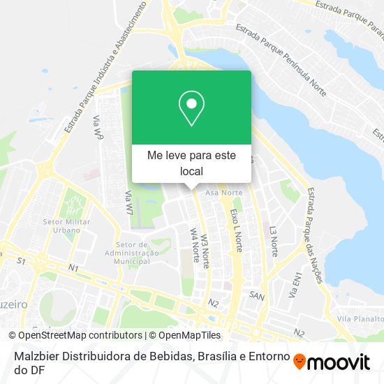 Malzbier Distribuidora de Bebidas mapa
